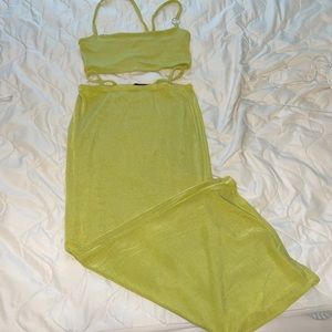 Matching skirt set! Never been worn!